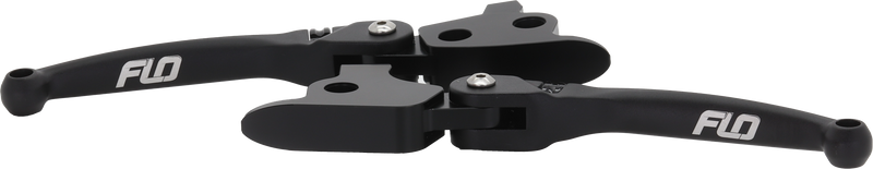 Flo Motorsports MX Style Adjustable Lever - SET Black `2023-2024 CVO