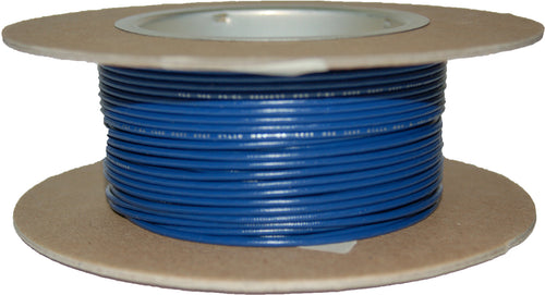 NAMZ Custom Cycle 100-Foot OEM Color Wire Spools - #18-Gauge Blue 100' Spool OF…
