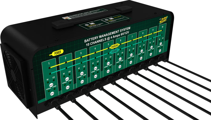 Battery Tender Battery Management System Charger - 10 Bank Battery Charger