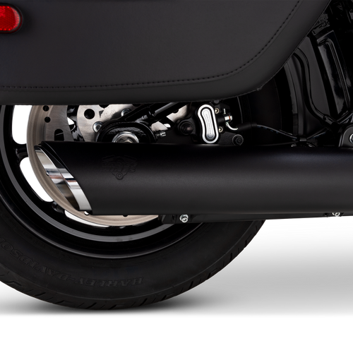 Vance and Hines Twin Slash Slip-Ons — Harley-Davidson Softail Twin