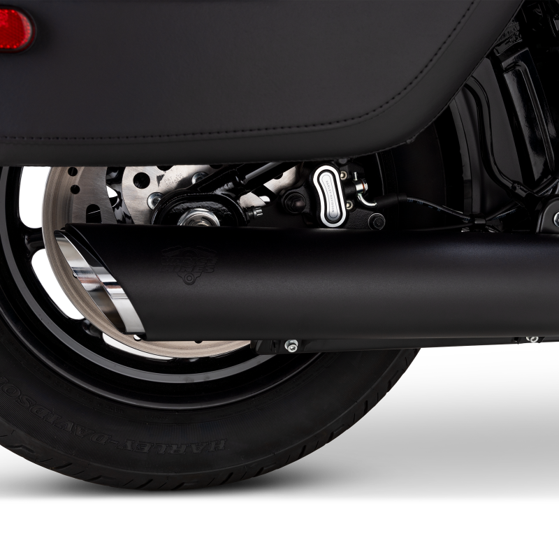 Vance and Hines Twin Slash Slip-Ons — Harley-Davidson Softail Twin