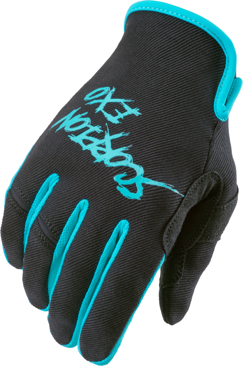 Scorpion EXO Air-Stretch Gloves - Grind Black/Teal XL