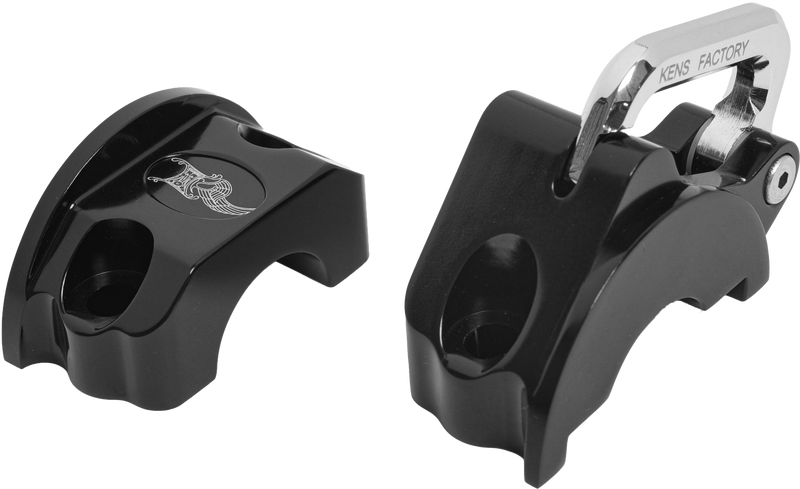 Kens Factory Factory Perch Helmet Lock - & Perch Black BT `1984-2025