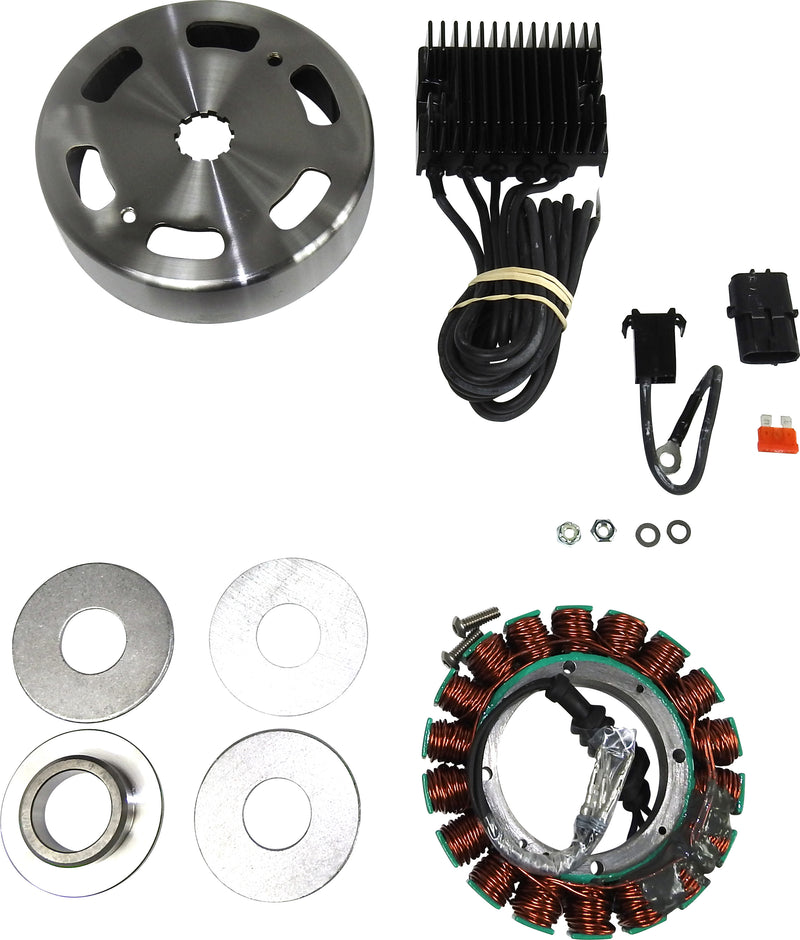 Compufire 40A 3 Phase Charging System - 40 AMP Vented `1999-2002 Twin CAM