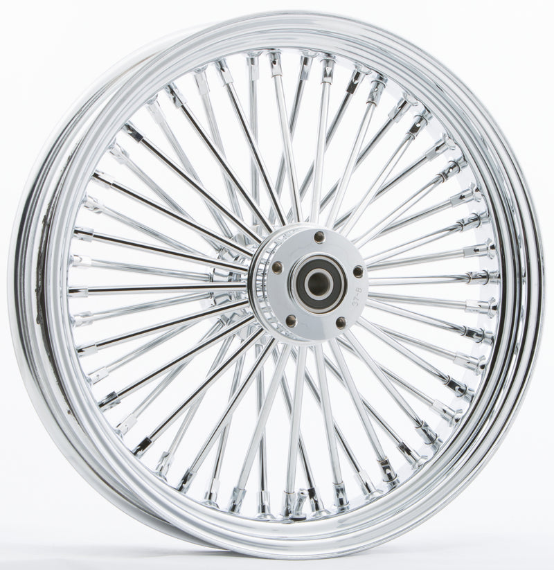 Harddrive Front Spoke Wheels - 48-SPK DD Chrome 21x3.5 FLT-HUB 25m ABS 00 LTR