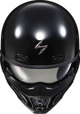 Scorpion EXO Covert X Gloss Black Medium Open-Face Helmet - Harley & Indian V-Twin