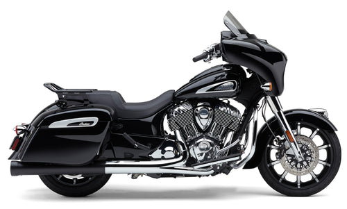 Cobra Detachable Big-A wrap around rack for Indian - Black Chieftain 2014-2025