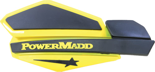 Powermadd Star Series Handguards - (yellow/Black)