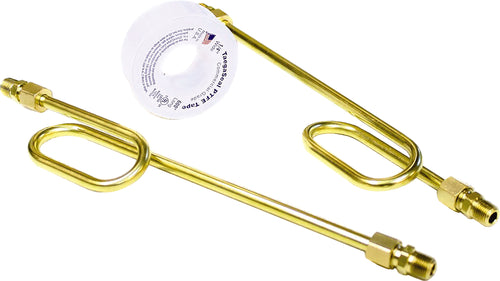 Old Stf Brass Rocker Box Oil Line - Ironhead BOX OIL Line