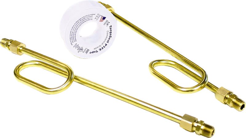 Old Stf Brass Rocker Box Oil Line - Ironhead BOX OIL Line
