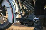 Burly Brand MX Style Floorboards - Black — Harley-Davidson Electra Glide Classic, Softail Heritage Classic, Electra Glide Ultra Classic (1984-2017)