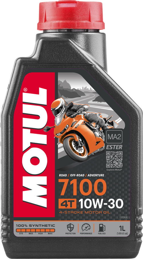 Motul 7100 4T Oil - 10w30 1l 12/Case
