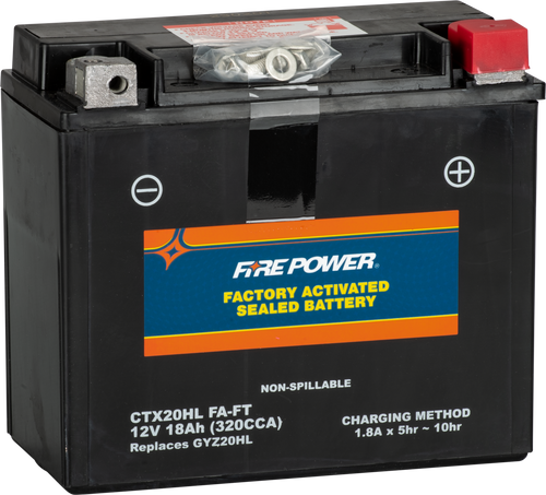 Fire Power Factory Activated Sealed Battery - Ctx20hl (fa) FT Sealed Factory Ac…