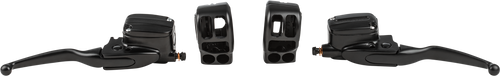 Harddrive Handlebar Hydraulic Clutch Style Controls - Control KIT BLK HYD Clutc…