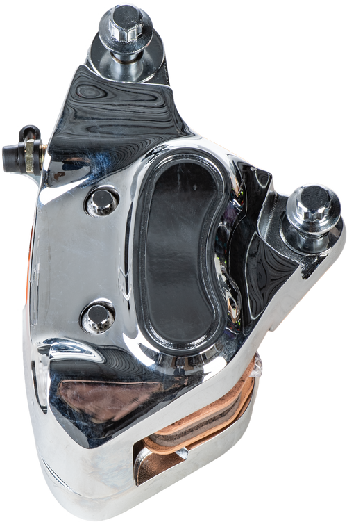 Harddrive Chrome Caliper - Frnt Right Chrom Repl Oe#44023-83c W/ TC Style