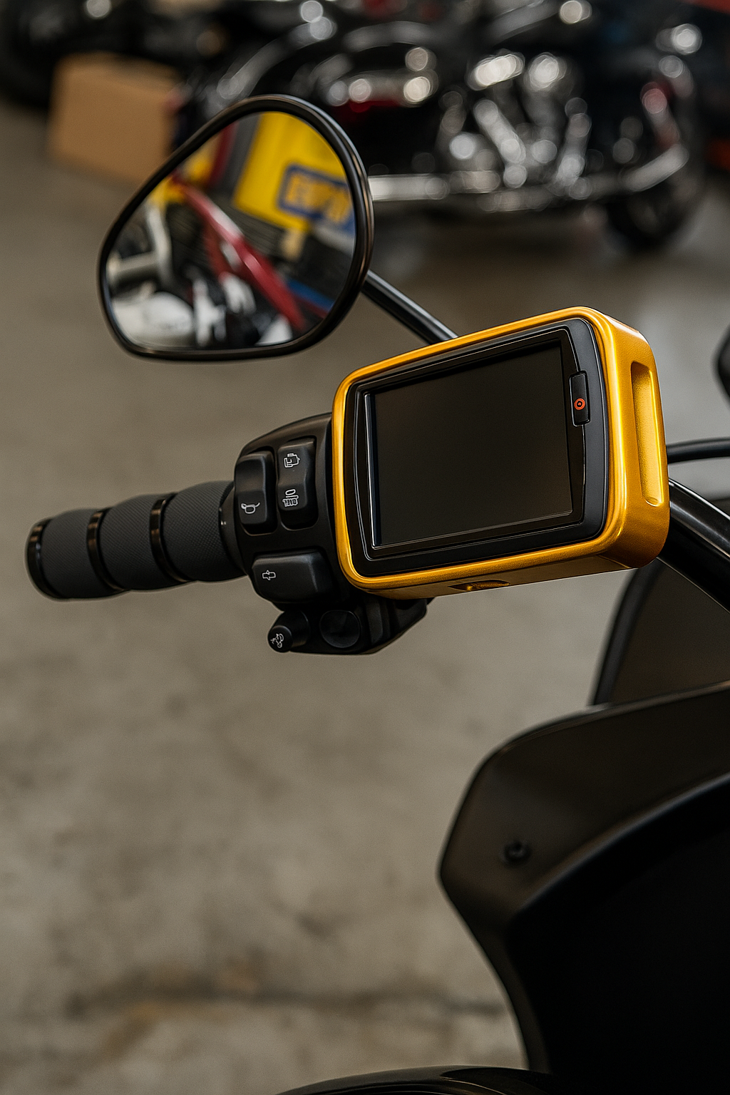 Billet Dyno Jet handelbar Holder Case Vtwin Bikers ( Bagger +14-23 Softail +18-24 )