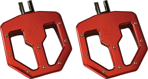 Pro One Pro Peg BMX Style - ONE M8 BMX V2 Mini Board RED Anodize