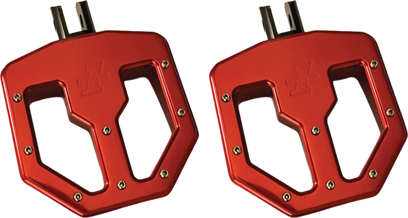 Pro One Pro Peg BMX Style - ONE M8 BMX V2 Mini Board RED Anodize
