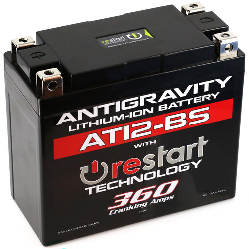 Antigravity Restart Lithium Battery - At12bs-RS 360 CA
