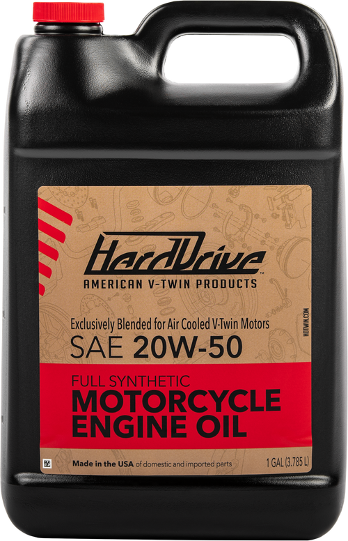 Harddrive Full Synthetic Engine Oil - SYN Engine OIL 20w50 1 GAL (4/Case Sold E…