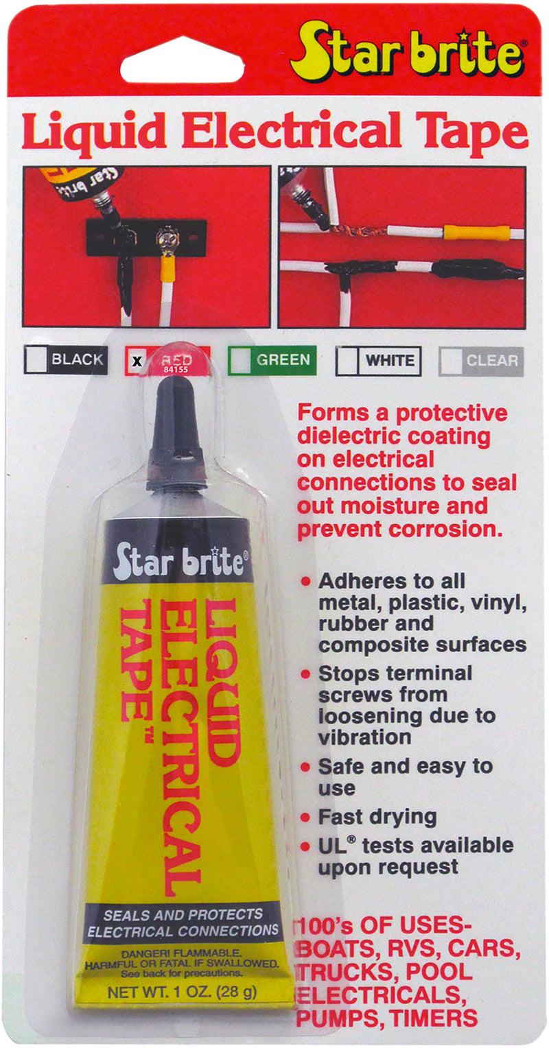 Star Brite Liquid Electrical Tape - RED 1 OZ