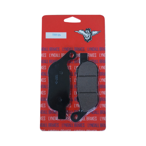 Lyndall Brakes Profiled Brake Pad - Z+ RR `2008-2017 Dyna / Softail