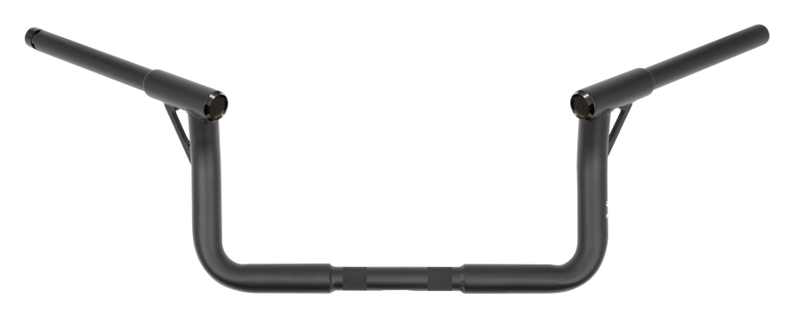Burly Brand Louie-Bagger Handlebars - 8"bar 1.25" TBW Matte Black