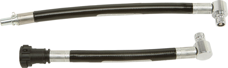 Goodridge Fuel Injection Line - Black Coated FLH 2002-2006 FXD 2004-2015 Sftl 2…