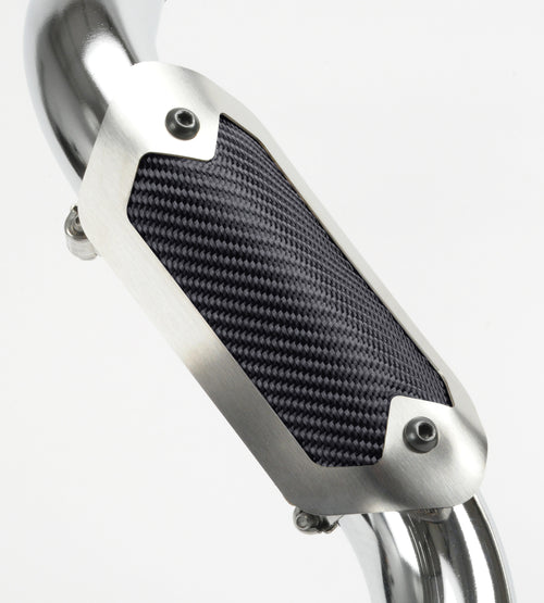 DEI Gen III Onyx Heatshield - 3 Onyx Heat Shield Brushed/Black 3.5