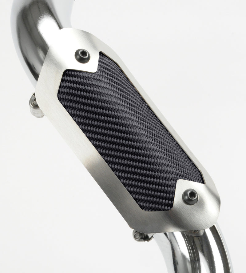 DEI Gen III Onyx Heatshield - 3 Onyx Heat Shield Brushed/Black 3.5