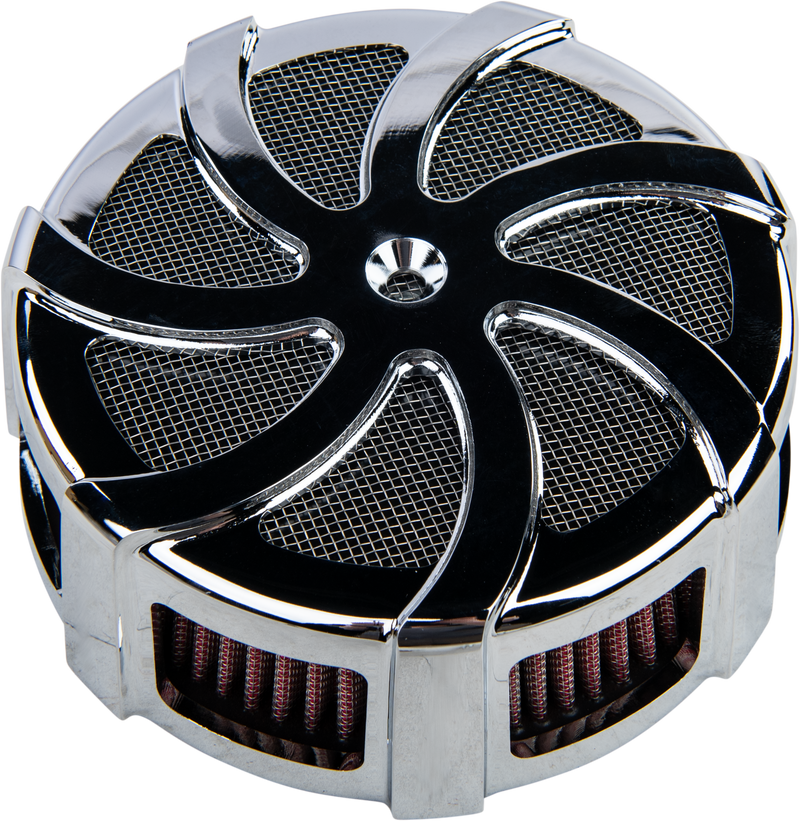 Harddrive Kruell Air Cleaner Kit - Chrome