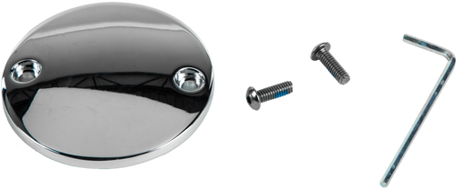 Harddrive Point ignition Cover - Chrome M8 Models
