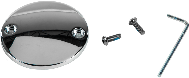 Harddrive Point ignition Cover - Chrome M8 Models