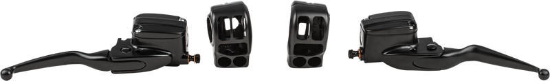 Harddrive Handlebar Hydraulic Clutch Style Controls - Control KIT BLK HYD Clutc…