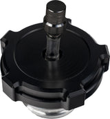 Hofmann Designs Moto X Vented Black Gas Cap - Harley & Indian V-Twin