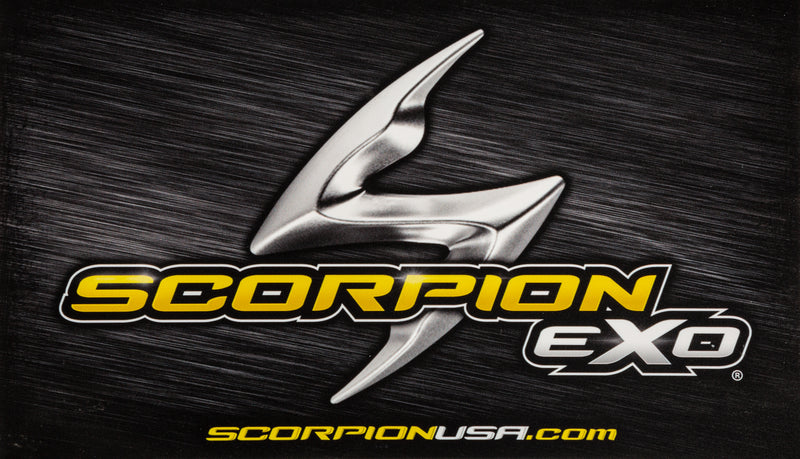 Scorpion EXO Header Sign - 6mm 12.94 Sintra Single-Sided W/ Velcro