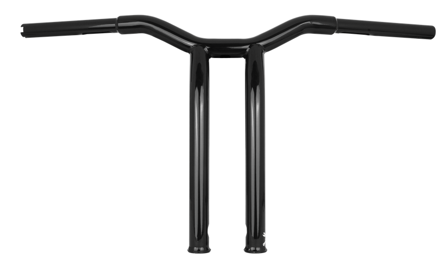 Burly Brand Dominator Raked Bars - BAR 14" 1.25" Gloss Black