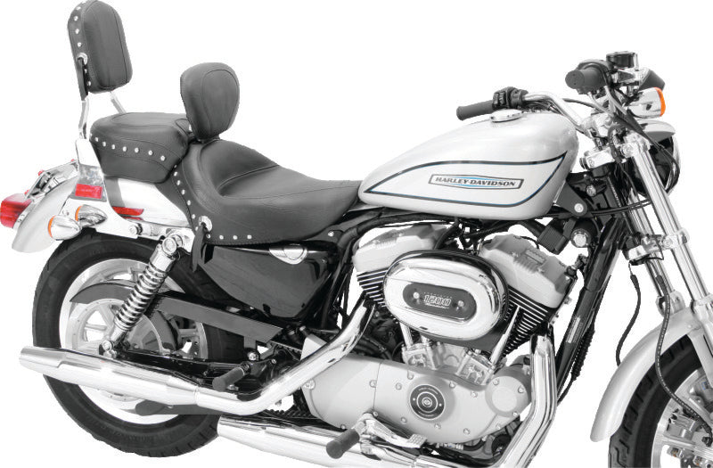 Mustang Motorcycle Solo with Driver Backrest Original — 2004-2021 Harley-Davidson Touring