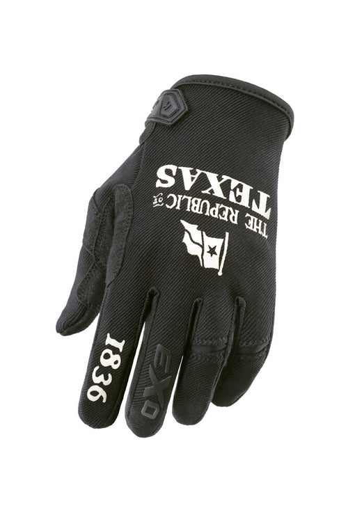 Scorpion EXO Moto-Flex Lone Star Black XL Gloves - Harley & Indian V-Twin