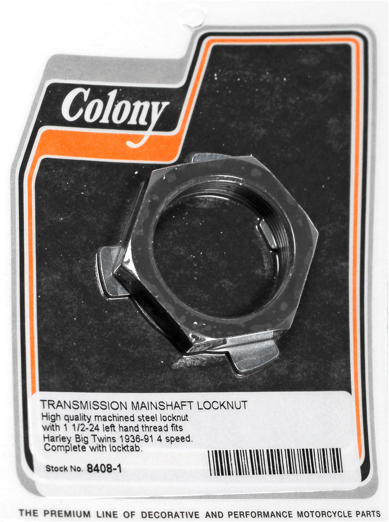 Colony Machine Transmission Main Shaft Lock Nut - 2036-1991