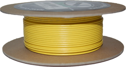 NAMZ Custom Cycle 100-Foot OEM Color Wire Spools - (yellow)