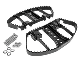 Burly Brand MX Style Floorboards - Passenger Boards Black FLT