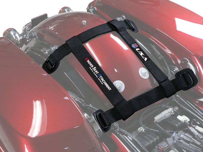 Nelson-Rigg Route 1 Under Seat Attachement - Attachment Straps Black