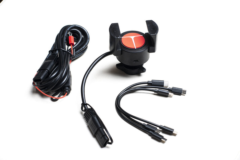 Techmount Tech Gripper Mount - Powered - Harley & Indian V-Twin