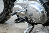 Burly Brand MX Style Mini Foot Pegs - Footpegs Black