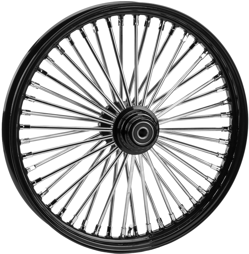 Harddrive Front Spoke Wheels - 48-SPK SD Black 23x3.5 WG-HUB 25m AXL 00 LTR