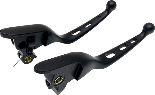 Harddrive Custom Levers - 3-Hole Lever SET Black FLT 2021-2025 CBL Clutch
