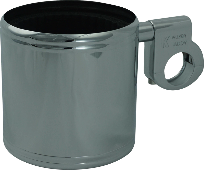 Kruzer Kaddy King Kaddy Bar Mount Holder - XL Chrome