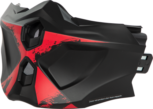 Scorpion EXO Covert X Face Mask - RAY Matte RED