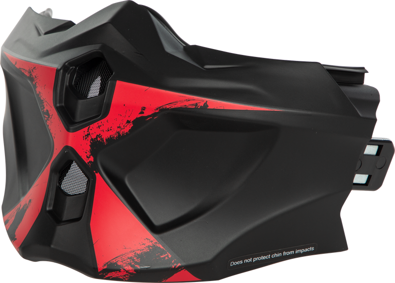 Scorpion EXO Covert X Face Mask - RAY Matte RED